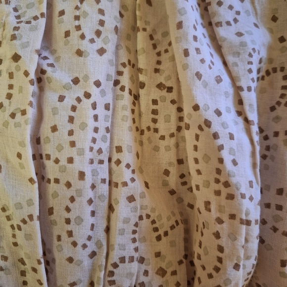 Cleobella Saga romper floral flutter sleeve tie belt jumpsuit in Geo blush Small - Picture 7 of 16